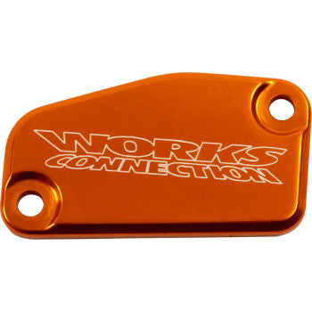 WORKS CONNECTION Front Brake Cap - Orange - KTM/Husqvarna/Gas Gas 21-083