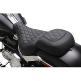 MUSTANG Wide Tripper™ Solo Seat - no Backrest - Diamond - Black Stitch - FXBR '23-'25 85033