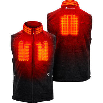 GERBING HEATED CLOTHING 7V Thermite Fleece Heated Vest 2.0 - Black - 2XL GERTFVST7VMBXXL
