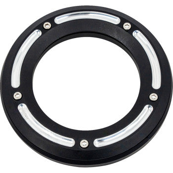TRASK Assault Derby Cover - Reverse Cut - Big Twin TM-0040RC