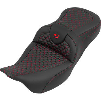 SADDLEMEN Seat Roadsofa Ds Sr Red 808-07B-20804