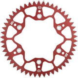 MOTO-MASTER 7075 Aluminum Rear Sprocket - 46 Tooth - Red - Suzuki/Yamaha 620042346