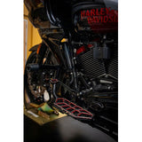 KODLIN USA NXL Floorboards - Black w/ Red Accent K73253-RL