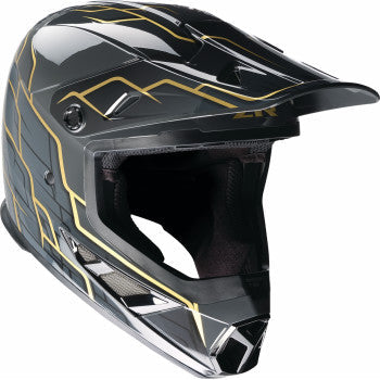 Z1R Rise 2.0 Helmet - Hyacinth - Black/Gold - XL 0110-8629