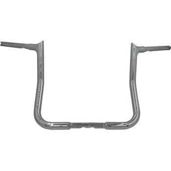FAT BAGGERS INC. 1-1/4" EZ Install Pointed Top Handlebar - Reduced Reach - 13" - Chrome 905013