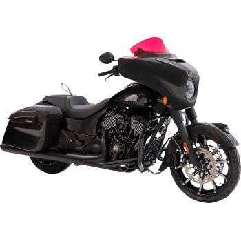 KLOCK WERKS Kolor Flare™ Windshield - 10" - Pink Ice KWW-04-0631