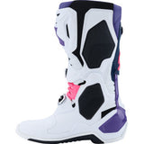 ALPINESTARS Tech 10 Boots - White/Violet/Navy/Pink Fluorescent - US 9 / EU 43 2010020-2780-9