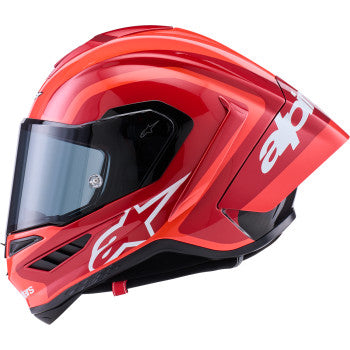 ALPINESTARS  Supretech R10 Helmet - 22.06 - Arius - Gloss - Black/White/Double Red - Small 8203926-1683-S