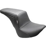 LE PERA Kickflip Up Front Seat - Basketweave - Black - FL/FX '18-'25 LYU-590BW