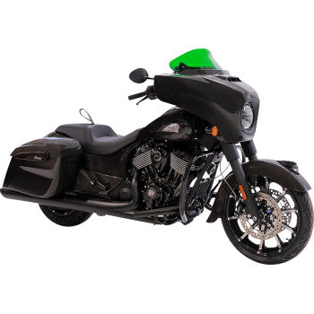 KLOCK WERKS Kolor Flare™ Windshield - 10" - Green KWW-04-0639