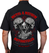 LETHAL THREAT Metal Mayhem Shop Shirt - Black - Medium DG60165M