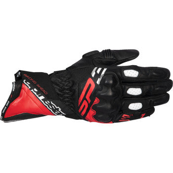 ALPINESTARS SP-3 Gloves - Black/Bright Red/White - XL 3550925-1342-XL