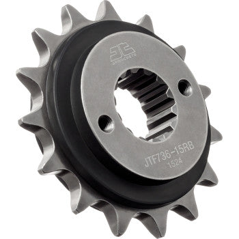 JT SPROCKETS Front Sprocket - Rubber Cushioned - 15 Tooth - Ducati JTF736.15RB