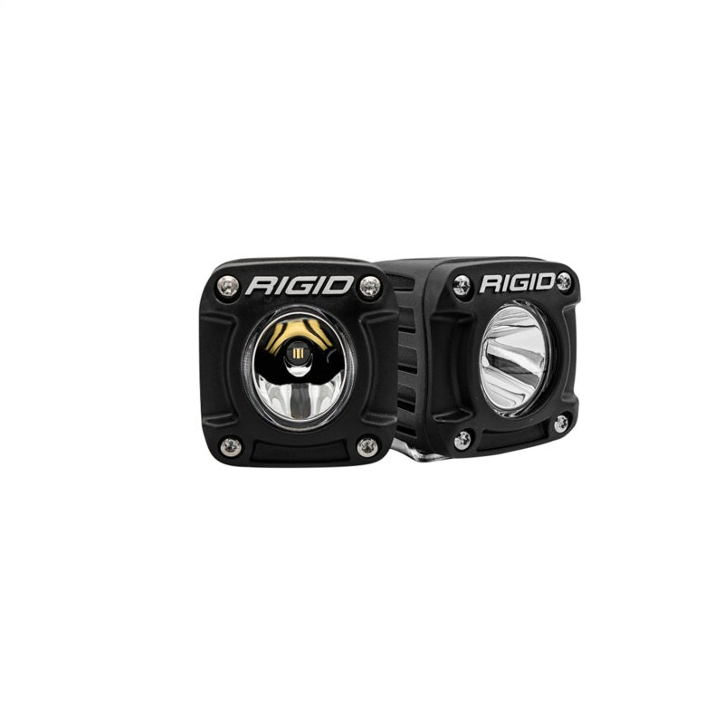 Rigid Industries Revolve Pod w/Amber Trim Ring - Pair 491613