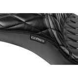 LE PERA Maverick Daddy Long Legs Seat - Without Backrest - Diamond Stitched - FLH/FLT '23-'24 LV-957DLDM