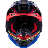 ALPINESTARS Supertech M10 Helmet - MIPS® - Era - Gloss/Blue/Red/Yellow Fluo - Large 8301223-7356-L