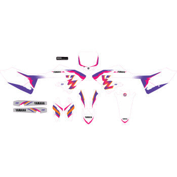 D'COR VISUALS Graphic Kit - YZ Retro 20-50-333