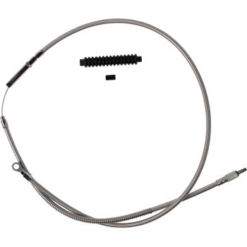 BARNETT High-Efficiency Stainless Steel Clutch Cable for Harley-Davidson - Standard 102-30-10067