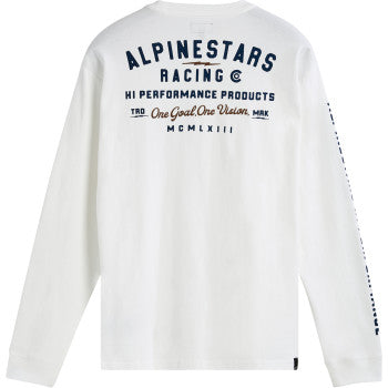 ALPINESTARS REP Long-Sleeve T-Shirt - White - 2XL 123371400202XL