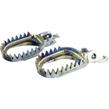 SCAR Footpegs Mud Titanium Triumph Tf250x S9516AM