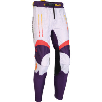 MOOSE OFFROAD Alpha One Pants - Burgundy/White - US 32 2901-12030