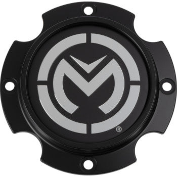 MOOSE UTILITY Center Cap - Replacement - 27X Wheel - 4/136 - Black C356MB-136MO