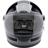BILTWELL Gringo S Helmet - Tracker - Gloss Storm Gray/Black - 2XL 0101-18385