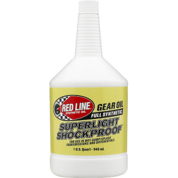 RED LINE SYNTHETIC OIL Superlight Shockproof® Gear Oil - 1 US quart 58504