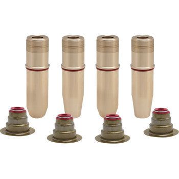 KIBBLEWHITE Valve Guide Kit - 0.5635" - +0.001 Oversize - Buell | Twin Cam | XL 20-24571