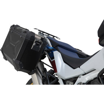 SW-MOTECH TRAX ADV Aluminum Case System - Black - Honda Africa Twin '19-'24 KFT.01.942.70001/B