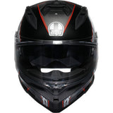AGV K7 Helmet - Kyber - Matte Black/Red - 2XL 0101-17982