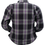 Z1R Women's Ashwood Flannel - Purple - XS 3041-0676