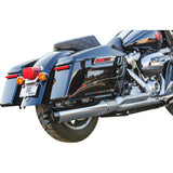 S&S CYCLE 2-into-1 Sidewinder Exhaust System - 50-State - Chrome - M8 Touring 550-0758