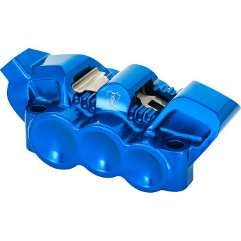 ARLEN NESS Monoblock Radial Brake Caliper - 100mm - Left - Blue 320-134