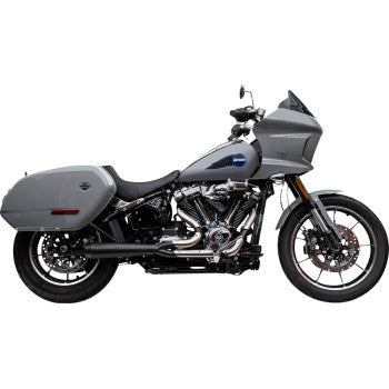 TRASK 2-into-1 Assault Exhaust System - Black - Softail M8 TM-5054BK