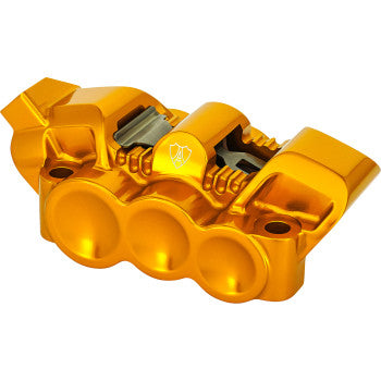 ARLEN NESS Monoblock Radial Brake Caliper - 100mm - Left - Gold 320-135