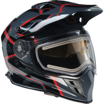Z1R Range 2.0 Snow Helmet - Rotor - Black/Red - Medium 0101-17231