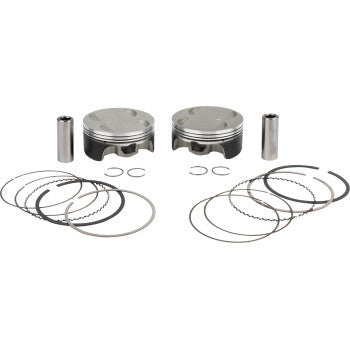 WOSSNER Piston Kit - 4.375" Stroke - 119 CID - M8 K4074D554-2
