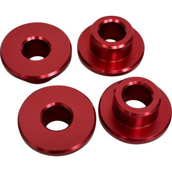 PRO-ONE PERF.MFG. Solid Riser Bushing Kit - Red 103060R