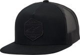 ALPINESTARS Bolt Trucker Hat - Black/Black - One Size 1213810141010OS