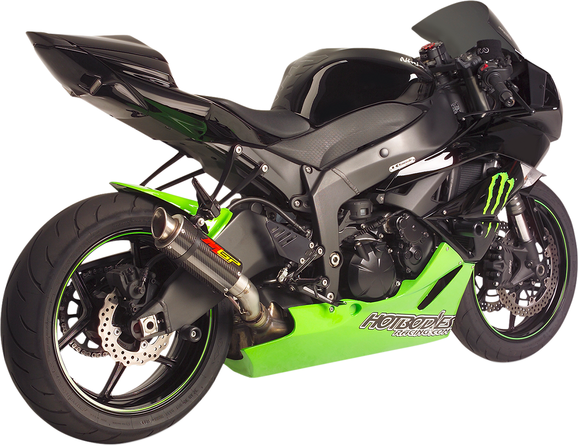 MGP Carbon Fiber MGP Stinger Slip-On Ninja ZX-6R  2009-2023 50901-2405
