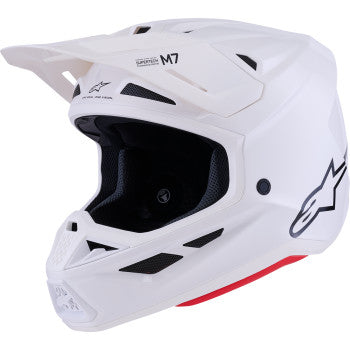 ALPINESTARS SM7 Helmet - Solid - Gloss White - 2XL 8301426-2180-XXL