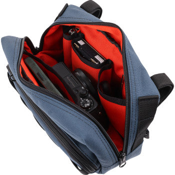 THRASHIN SUPPLY Handlebar Bag Plus - Blue THB-0026