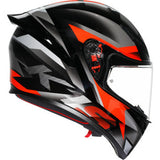 AGV K1 S Helmet - Fastlap - Black/Gray/Red - Medium 2118394018064M