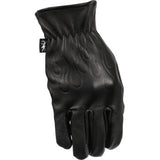 THRASHIN SUPPLY CO. Roper Leather Gloves - Black - Medium TRG-01-09