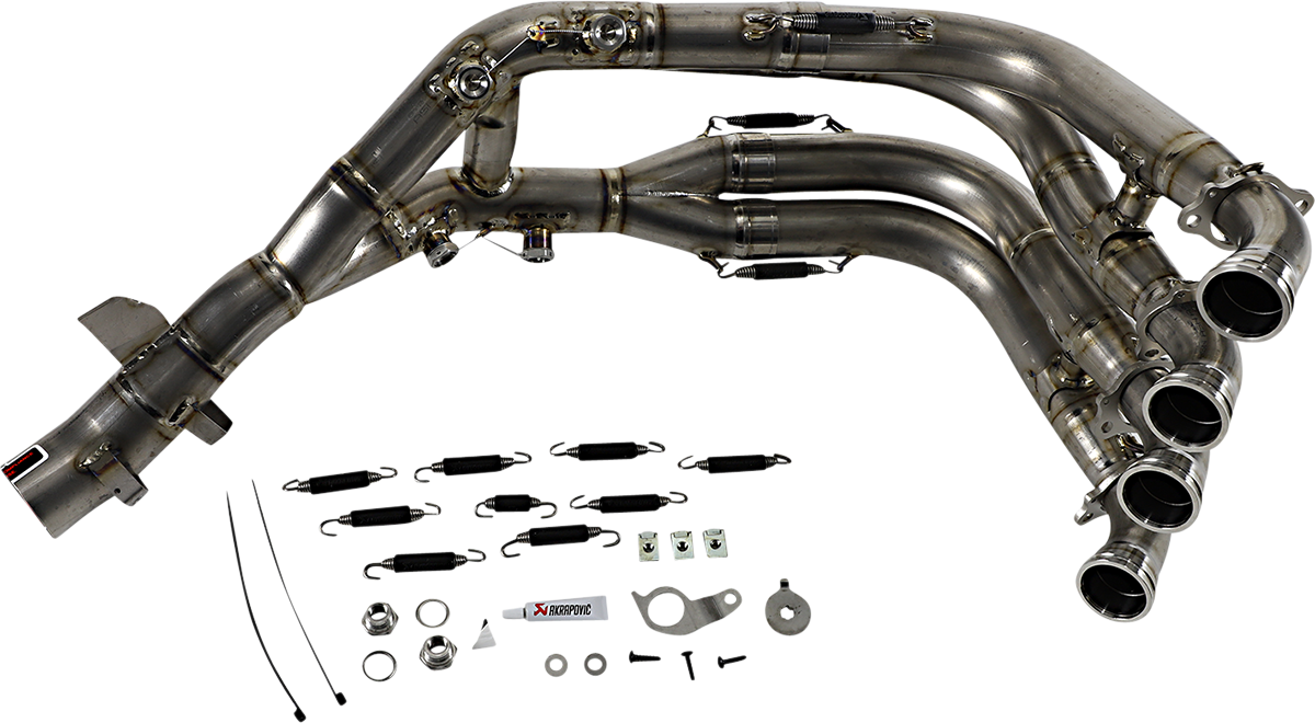 AKRAPOVIC Header - Titanium  S1000XR/M100XR  2020-2024   E-B10E9 1812-0486
