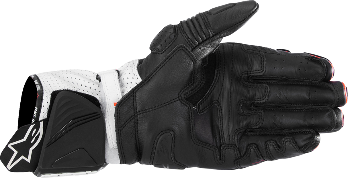 ALPINESTARS GP Pro R4 Gloves - Black/Fluo Red/White - XL 3556724-1321-XL