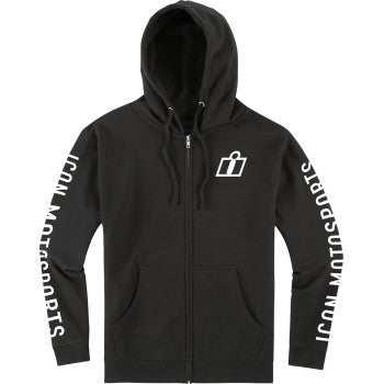 ICON Clasicon™ Zip Hoodie - Black - 2XL 3050-7463