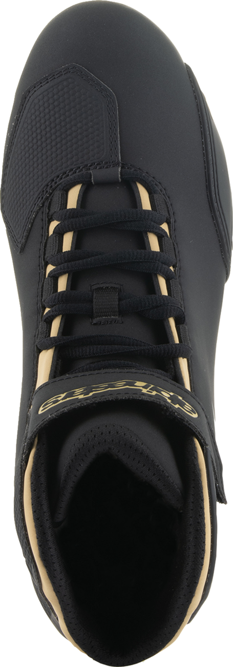 ALPINESTARS Women's Sektor Shoes - Black/Champagne - US 9 2515719-1090-9