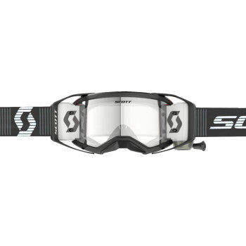 SCOTT Prospect 2.0 WFS Goggle - Roll-Off - Black/White - Clear Works Lens 421474-1007113
